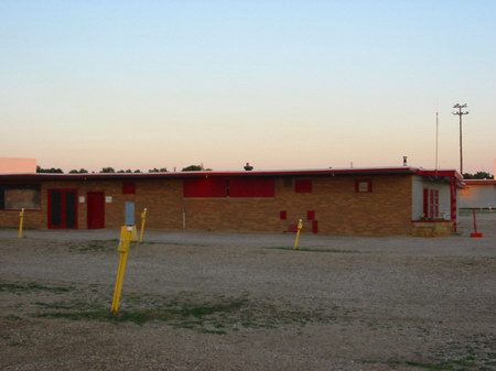 Getty 4 Drive-In Theatre - Snack Bar - Photo From Water Winter Wonderland (newer photo)